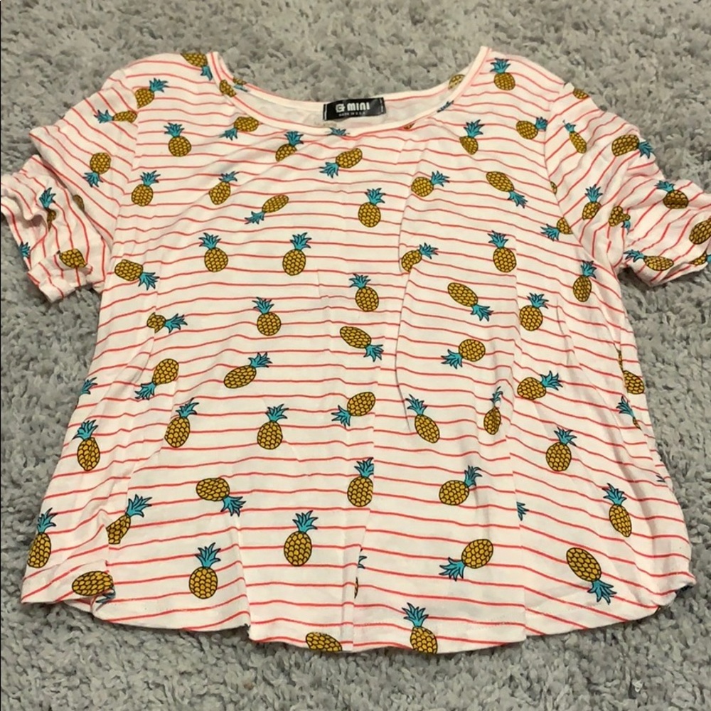 Crop top shirt